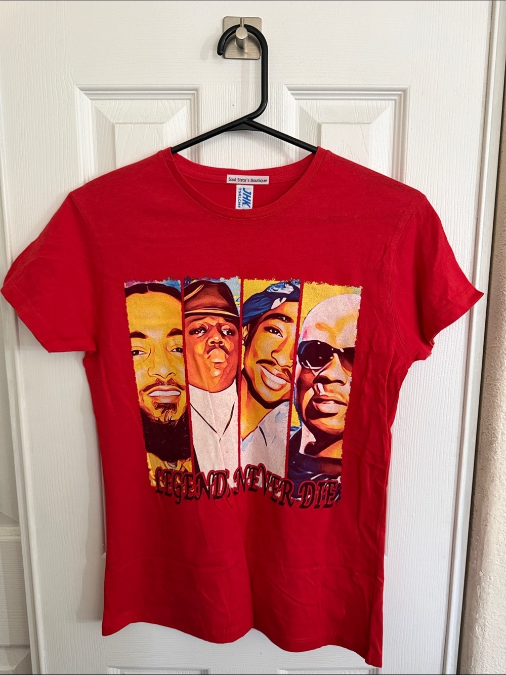 Legends Never Die Men’s Crewneck T-Shirt - Picture 1 of 5